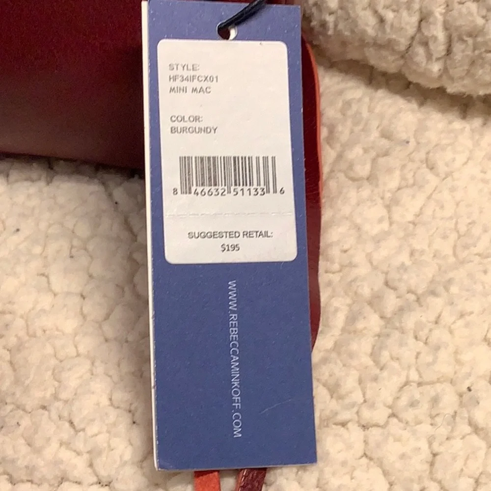 NWT Rebecca Minkoff  Mini Mac